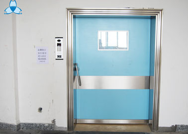 Außerhalb des Pulvers beschichtete Krankenhaus-Luftfilter-blaue Farbe mit einzelner Pendeltür