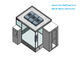 Acryl-modularer Reinraum/Reinraumkabine Hardwall mit Luft-Dusche und Durchlauf-Kasten