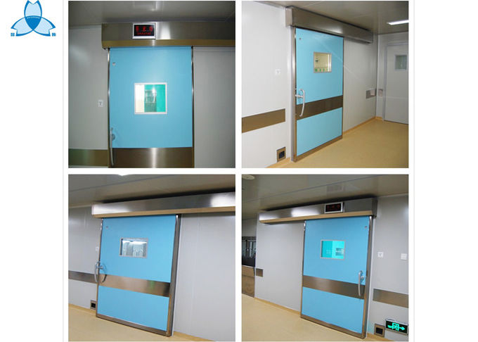 Automatisches Krankenhaus-Luftfilter-einzelnes Krankenhaus-Schiebetüren für Strahlung X Ray schützend 2