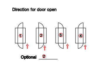 Hoher Standard-automatische Edelstahl-Luft-Dusche eine Peronal mit der Ausgangs-Tür zugeschlossen 5