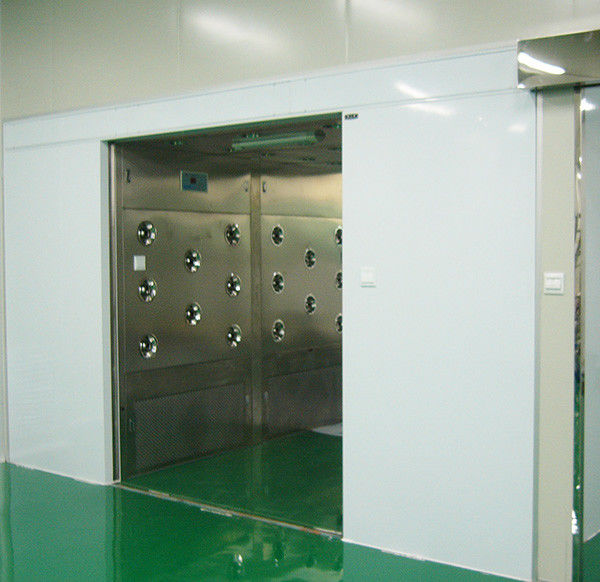 Industrie Cleanroom-Luft-Duschsystem-Tunnel mit automatischen Schiebetüren der Breiten-1800 1