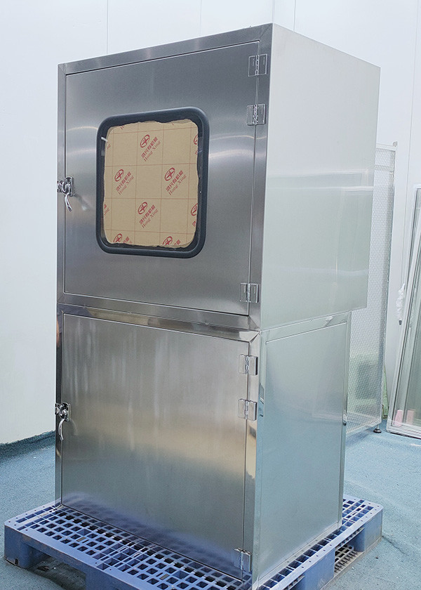 Duschdurchlauf-Kasten der Luft-SS304 für Cleanroom mit mechanischer Verriegelung 0