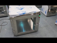 Three doors interlocked  Stainless steel transfer hatch, Stainless steel 304 Pass Box for Clean Room