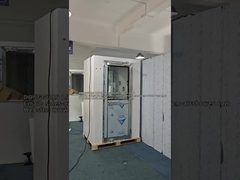 Luftdusche aus Edelstahl 304 mit Türen von 1200 mm