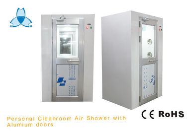 Automatische Schlagcleanroom-Luft-Dusche mit W730mm-Aluminiumpendeltür, 1230mm Breite
