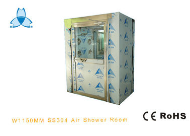 Automatische Schlagedelstahl-Luft-Dusche, Tür-Breite der Luft-Jet-Dusche1150mm