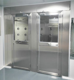 Luft-Dusche für Personen und Materialien mit 4 Türen gesteuert durch PLC und Touch Screen