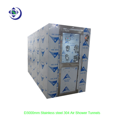 kaufen Luft-Duschecleanroom der Tiefen-3000mm mit manuellen Türen für sechs Leute online manufacture