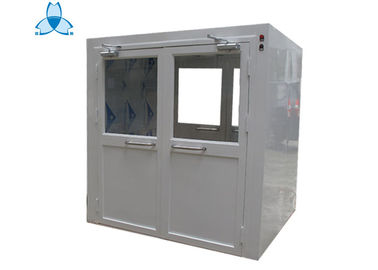kaufen Großer Bereichs-dynamischer Durchlauf-Kasten, Reinraum-Durchlauf durch Fenster mit doppelten Blatt-Pendeltüren online manufacture