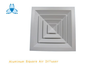 kaufen Niedriger Vierwegssitz des Widerstand-Decken-Luftverteiler-450x450mm für Versorgungs-Luftstrom online manufacture