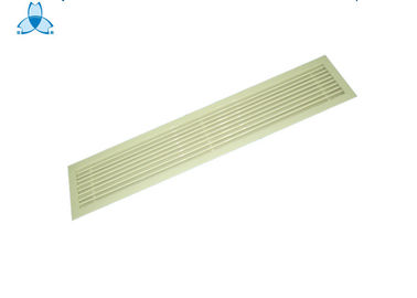 kaufen Lineare Stangen-Rückkehr-Luft-Jalousien-einzelnes Ablenkungs-Lüftungsgitter - 0°/30° für industrielle Frischluft online manufacture