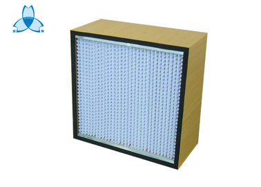 kaufen 99,97% gefalteter HEPA Luftfilter des Ersatz-tief mit Papier Seperator Rohs online manufacture