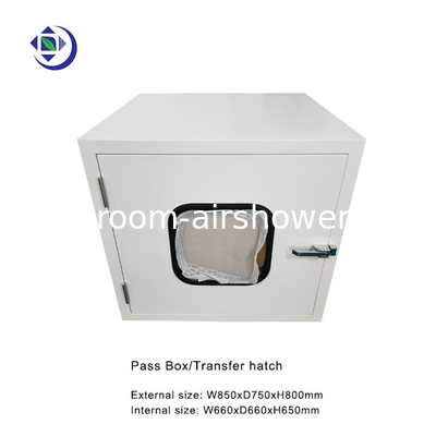 kaufen Pulverbeschichtete Stahl-Reinigungsraum Pass Box Transfer Luke in der Größe W650xD650xH660mm online manufacture