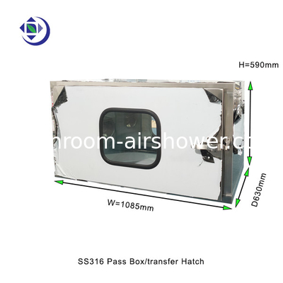 kaufen SS316 Reinraum Durchgang durch die Schachtel / Übertragungsschleuse Keine Filtration online manufacture