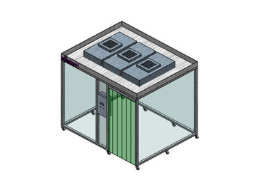 kaufen Modularer Reinraum/Reinraumkabine PVC-Vorhang ISO 8 Softwall mit Fan-Filtrationseinheit online manufacture