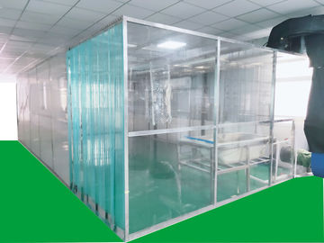 kaufen Reinraumkabine ISO7 Softwall mit antistatischer PVC-Vorhangstoff-einfacher Installation online manufacture