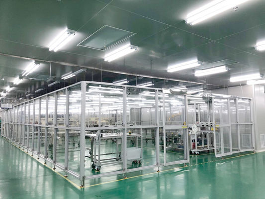 kaufen Klasse SUS 304 Rahmen-modulare Reinraum-Anlage 1000 online manufacture