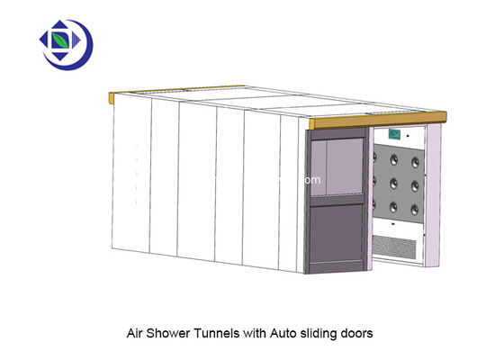 kaufen 500 Personen Cleanroom-Luft-Duschtunnel mit Selbstschiebetüren online manufacture