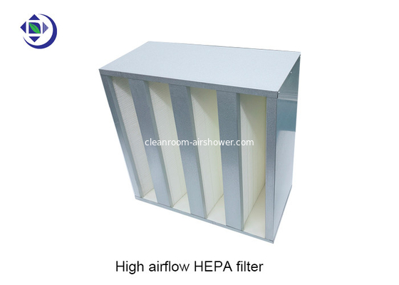 kaufen Hohe Leistungsfähigkeits-Vertrag HEPA filtern 592x592x292mm mit galvanisiertem Rahmen online manufacture