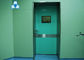 Manueller Schwingen-Krankenhaus-Luftfilter, einzelne Blatt-Krankenhauszimmer-Tür mit Betrachtungs-Fenster