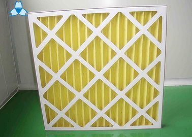 Gelber Papier-vor Luftfilter für Medium - Leistungsfähigkeits-Filter oder Hepa-Filter