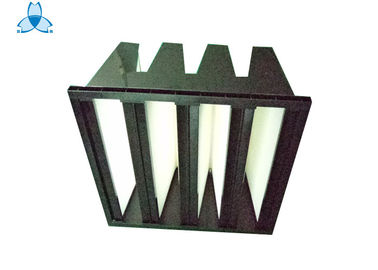 Cleanroom-Lösungen packen v-Bank-Filter 24x24x12 für Gasturbine-Lufteinlauf-Filter ein