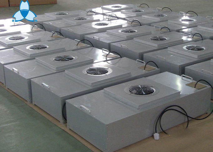 0,3 μM 220V Fan-Filtrationseinheiten FFU mit HEPA-Filter und filtern vor Größe 615x615mm, pulverisieren überzogenes Stahlmaterial 0