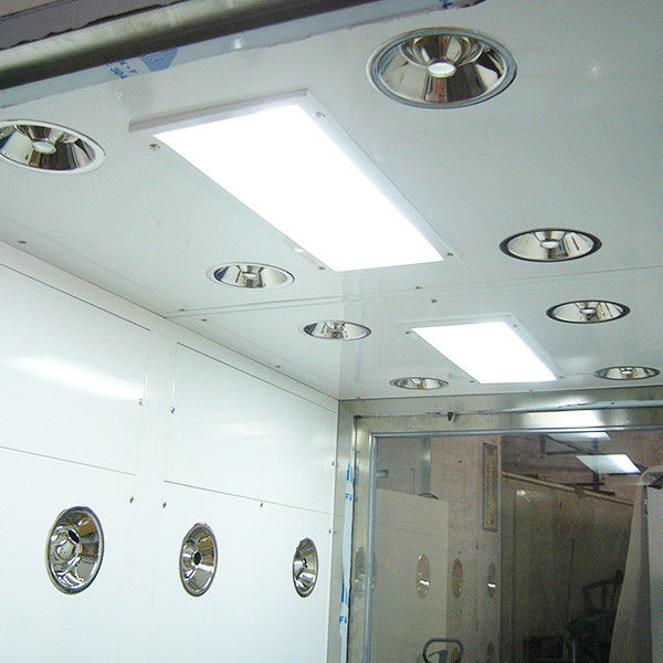 Industrielles 4 Personen-Luft-Duschsystem-einzelnes Blatt-große Tür, 22-25m/s Windgeschwindigkeit 0
