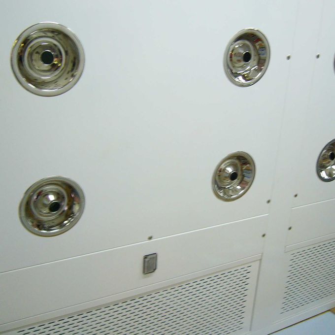 Industrielles 4 Personen-Luft-Duschsystem-einzelnes Blatt-große Tür, 22-25m/s Windgeschwindigkeit 1