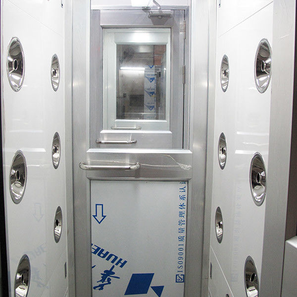 Automatische Schlagcleanroom-Luft-Dusche mit W730mm-Aluminiumpendeltür, 1230mm Breite 1