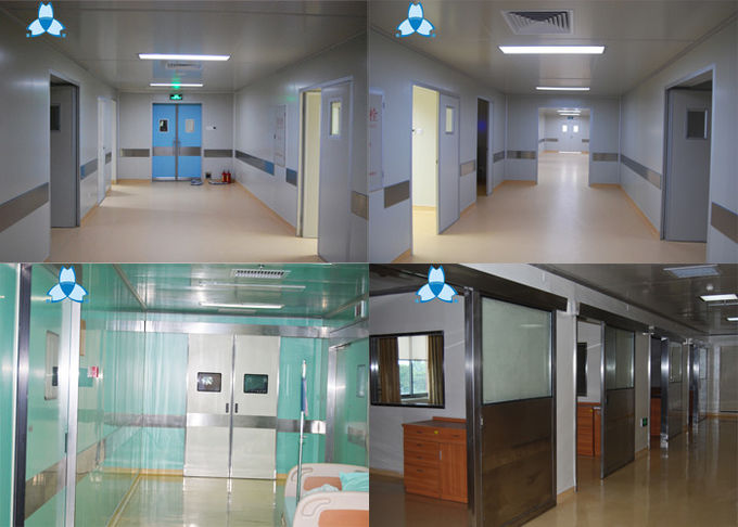 Automatischer Krankenhaus-Luftfilter, doppeltes Blatt-Krankenhaus-Schiebetüren für Tür des Krankenhaus-ICU 2