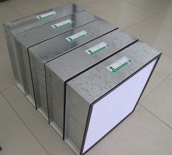 Filter des Metallrahmen-HEPA mit Papiertrennzeichen für Reinraum-Luft-Dusche, Klimaanlage-Einheit 0